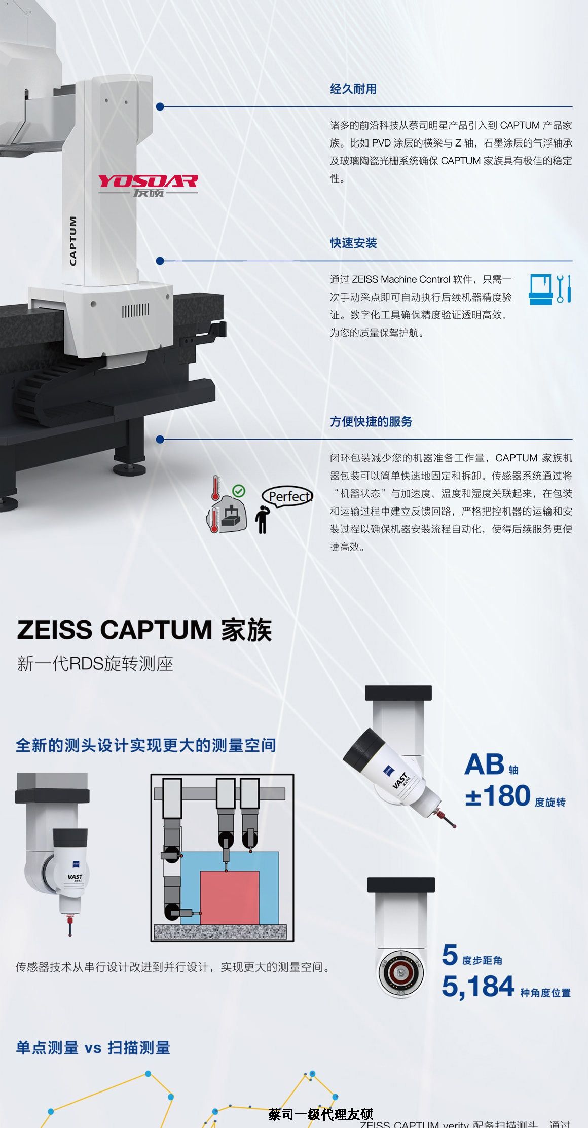 海北蔡司三坐标CAPTUM